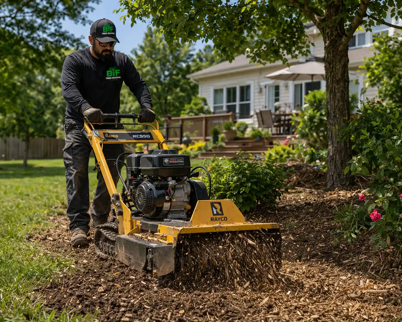 Our Mulching Work in Connecticut
